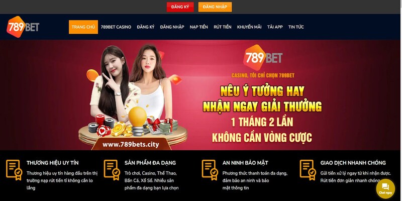 Đôi nét thông tin về sòng bạc 789Bet