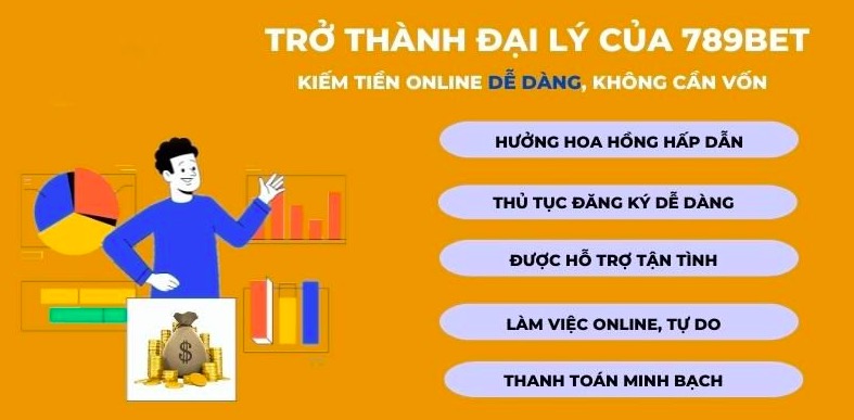 Đăng ký đại lý nhà cái 789bet nhận nhiều ưu đãi lớn