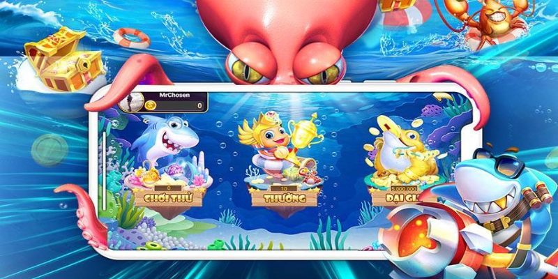 Phá đảo ông trùm game bắn cá đổi thưởng Go fishing